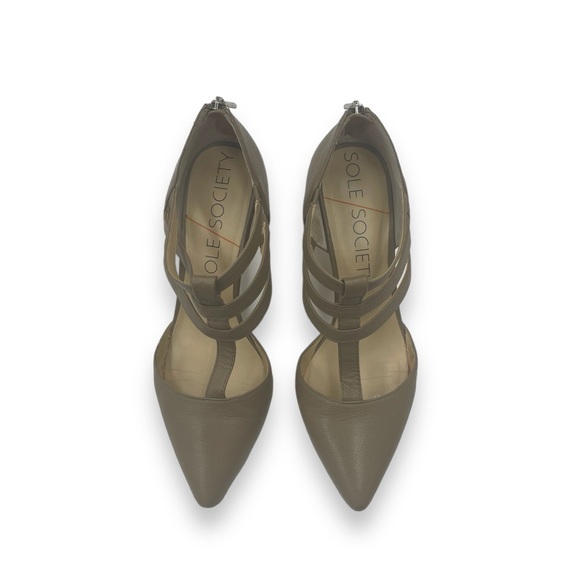 ❇️ FREE with purchase | Sole Society tan pumps, US 10 - Picture 3 of 10